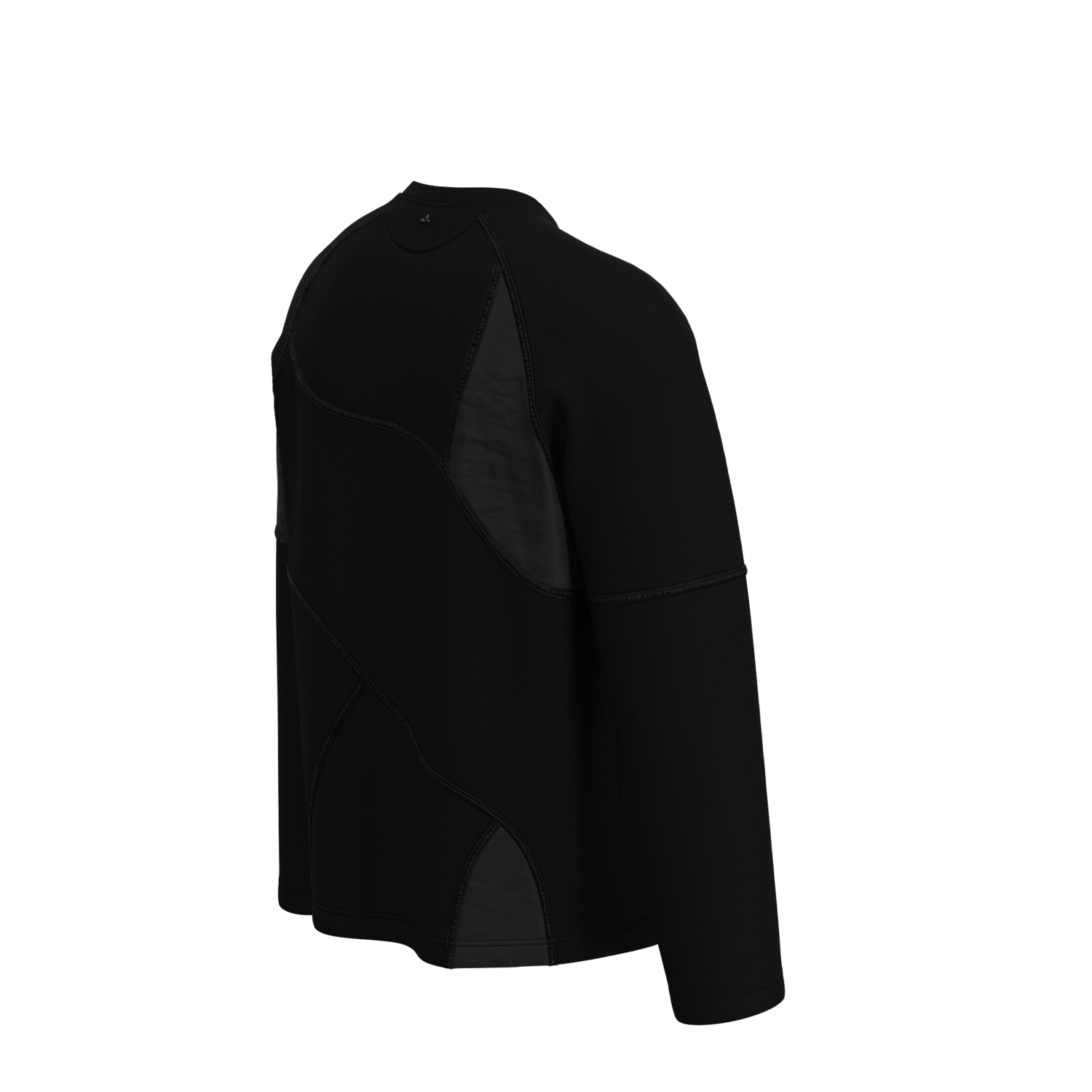 Alternative view of T-shirt manche longue LINEA NEBULA- Ice Industry