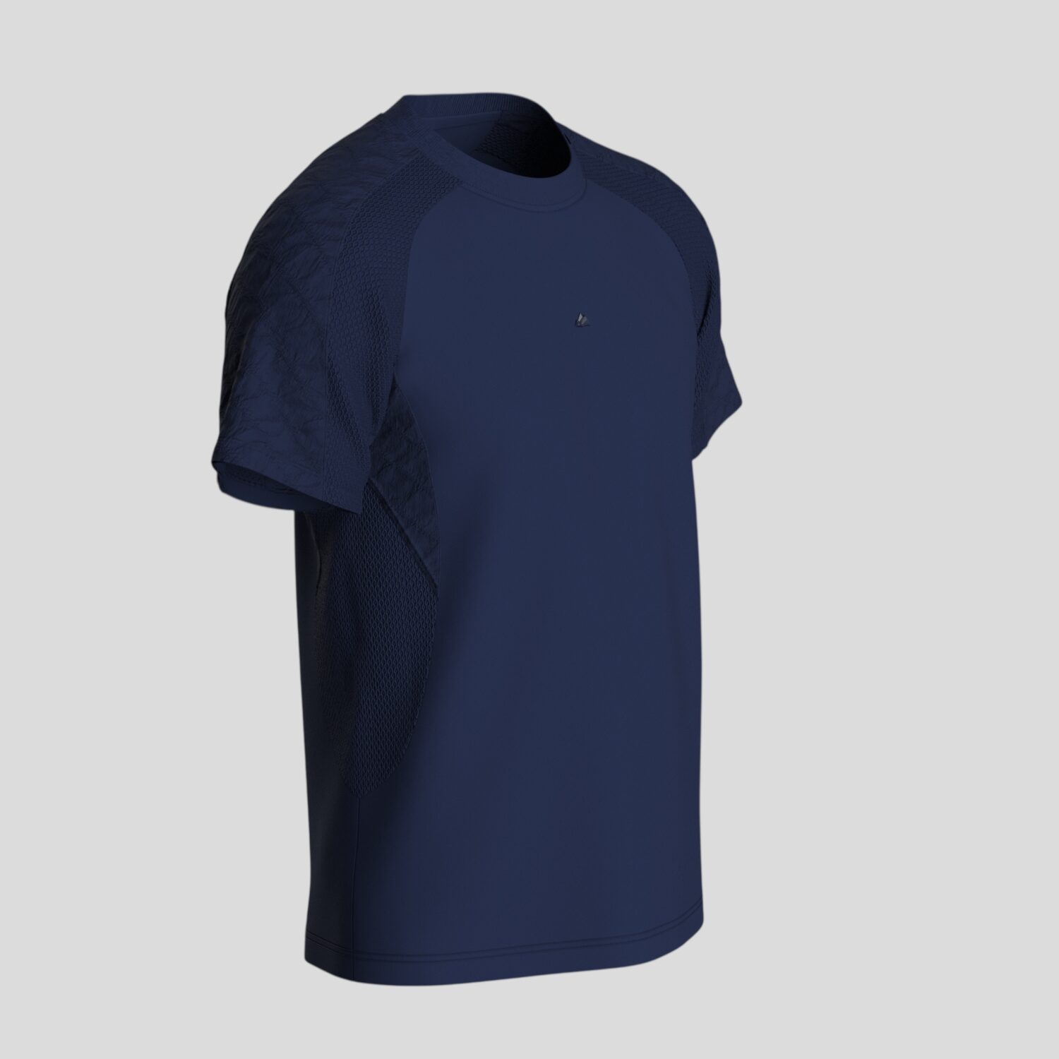 Alternative view of T-shirt Seamless Bi-material Ice Industry